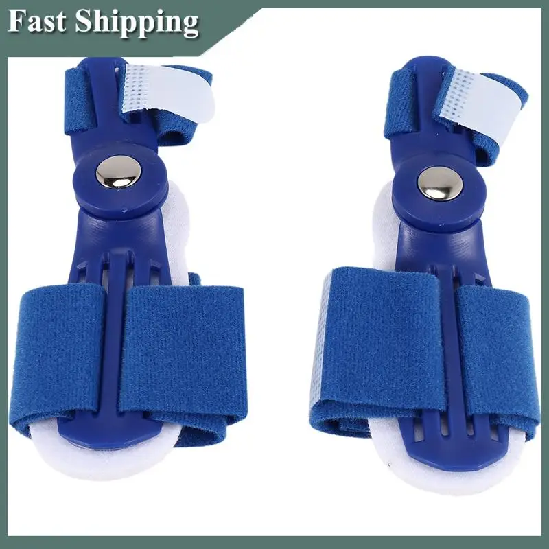 -MEOF 2Pcs Big Toe Separator Hallux Valgus Orthopädische Knochen Finger Pediküre Corrector Schiene Korrektur Bunion Daumen Fuß Pflege Zu