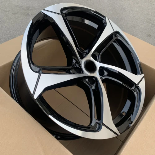 good factory price 17x7.5 19x8.5 inch new design rim fit for any cars auto parts alloy whhels with PCD 5x114.3 4x114.3