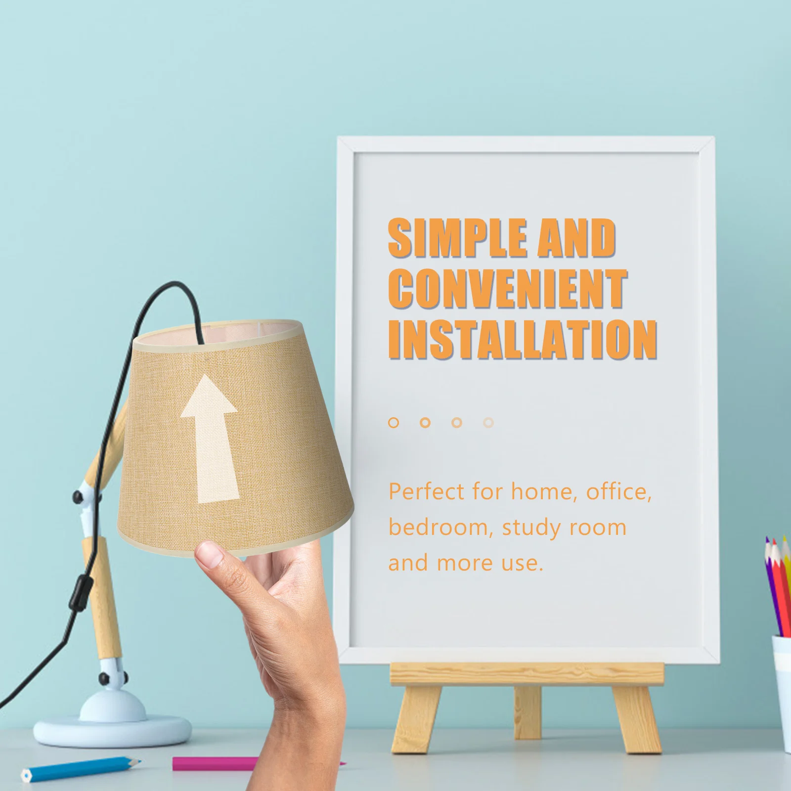 

Lamp Cover Small Lampshade Bedroom Fabric Light Shades Cloth Lampshades Table for