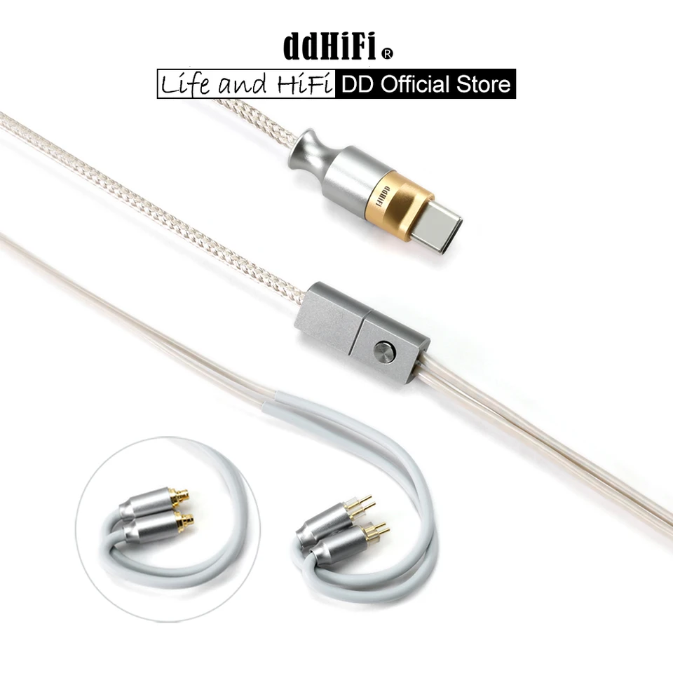DD ddHiFi M110C USB Interface Decoding Earphones Cable with MMCX