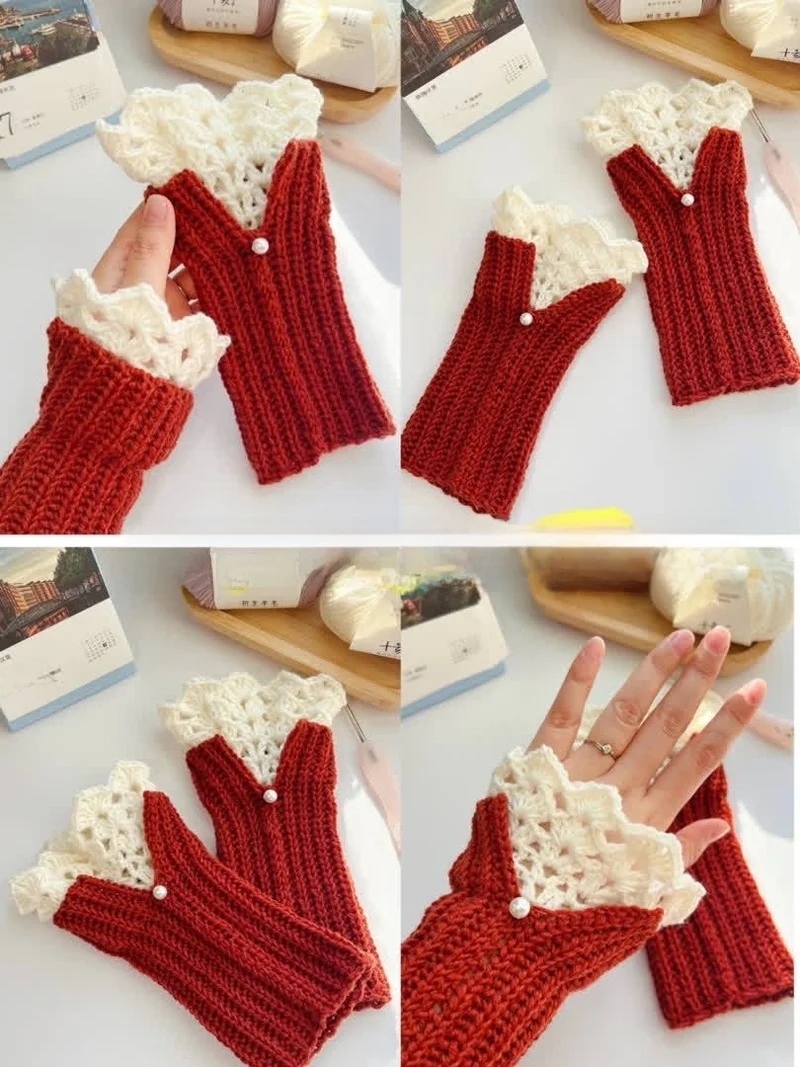 kit-de-materiais-para-croche-de-capas-de-manga-florais-tricotadas-com-agulha-de-croche-para-iniciantes-acessorio-de-moda