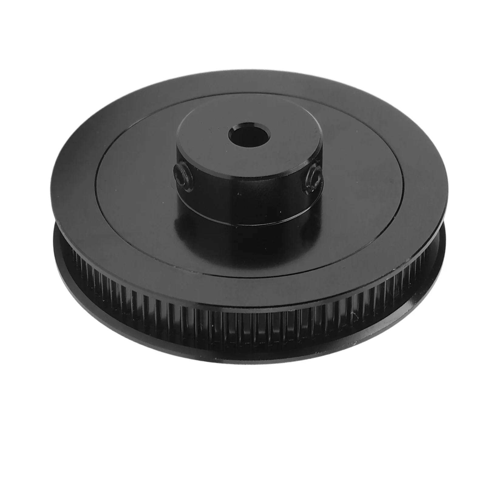 Roda síncrona para impressora 3D, polia da correia dentada, aço de liga prateado, torno CNC, GT2, 80T, 5mm