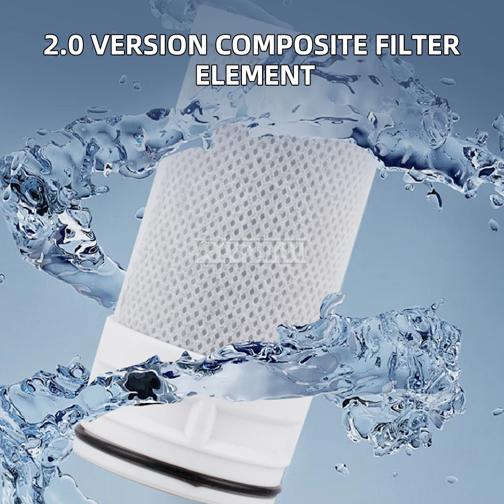 ZSW-100 Blue Light Digital Water Purifier Faucet Filter Kitchen Water Purifier