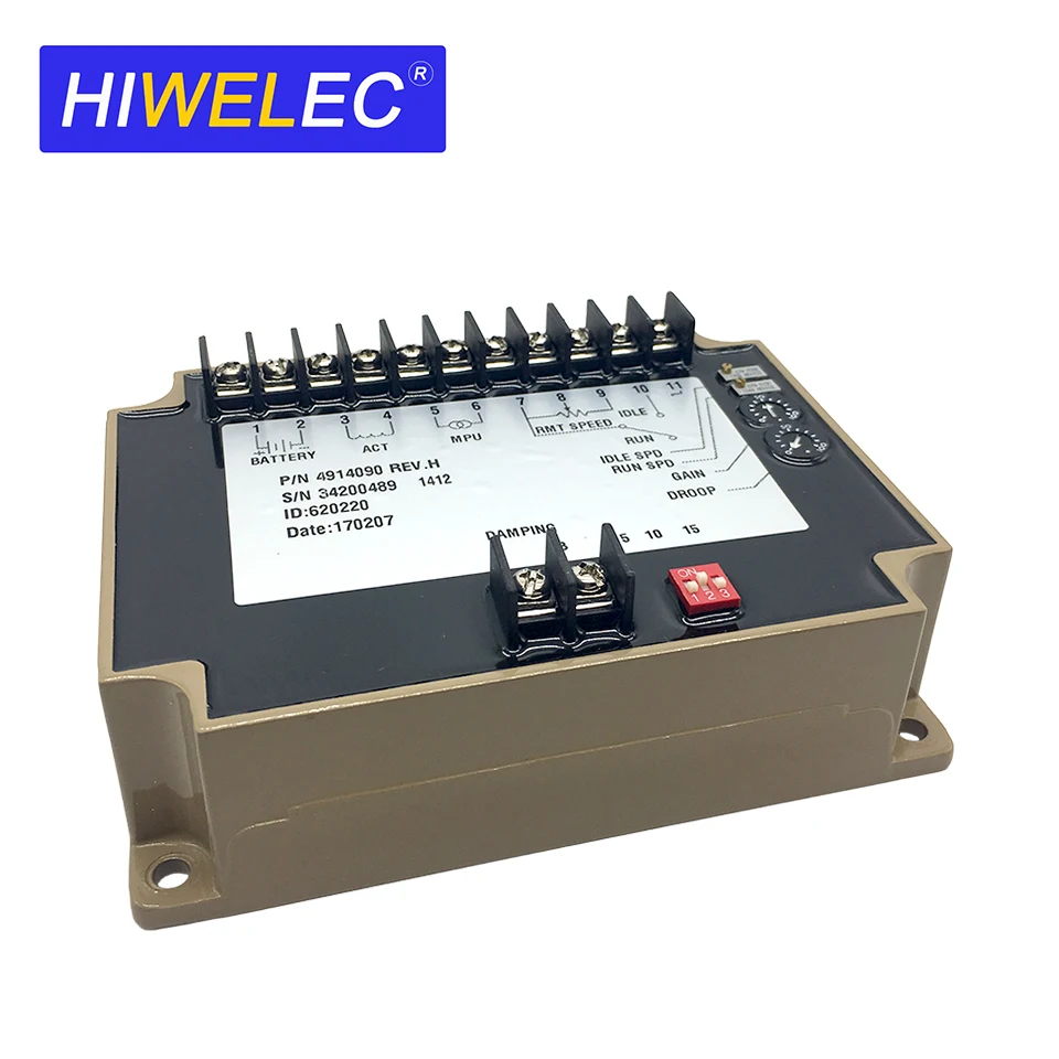 

4914090 4914091 Engine Speed Control Controller Speed Governor Electronic Generator Spare Parts