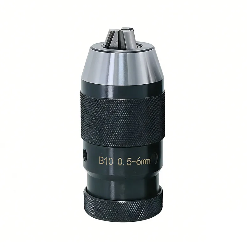 Automatic Self-Tightening Drill Chuck B10 B12 B16 B18 B22 0.5-6 1-10 1-13 1-16 5-20mm Universal Fit for Power Tools