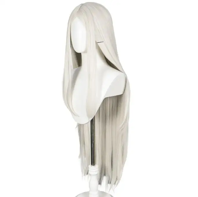 Ji Yingying Cosplay Wig Fiber synthetic wig Game Naraka Bladepoint Cosplay white long hair