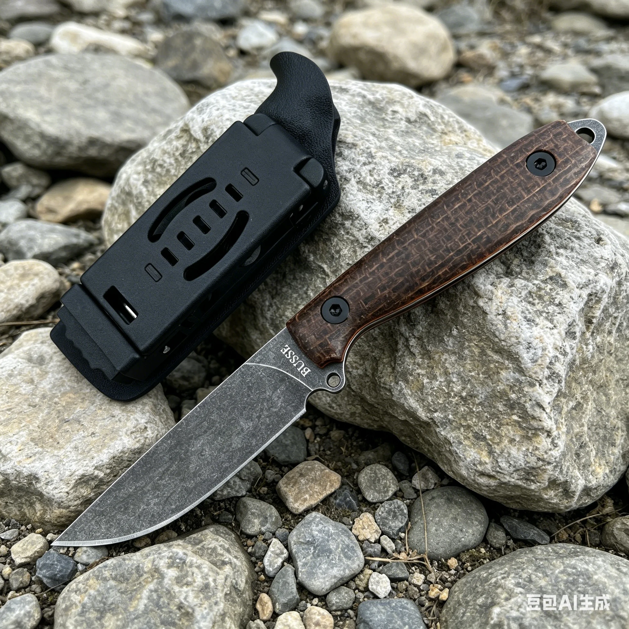 

Нож с фиксированным клинком для активного отдыха, сталь 7Cr13MoV, рукоять из микарты, унисекс, для кемпинга, рыбалки и походов в дикую природу