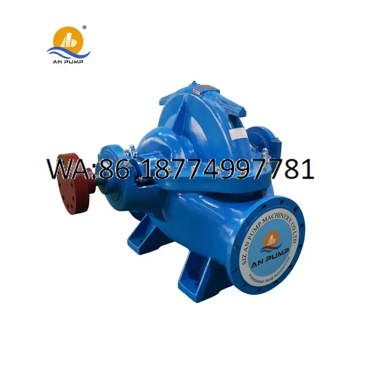 custom High Pressure Double Suction Water Pump Split Casing Industrial Boilers OEM Customizable