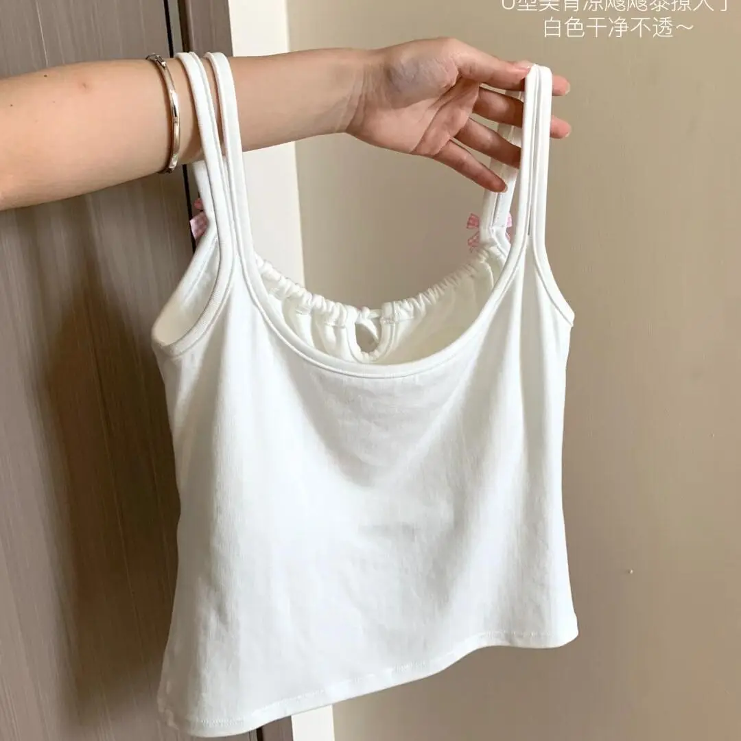 

Womens Tanks Camis Floral Embroidery Cropped Relaxed Fit Picnicwear Cottagecore Romantic Sweet Youthful Vintage Chic Outfit