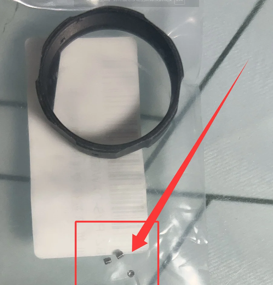 Vis de fixation à anneau en D pour objectif d'appareil photo, compatibles NVG PVS14 BNVD1431 ANVIS, 3 pièces par ensemble
