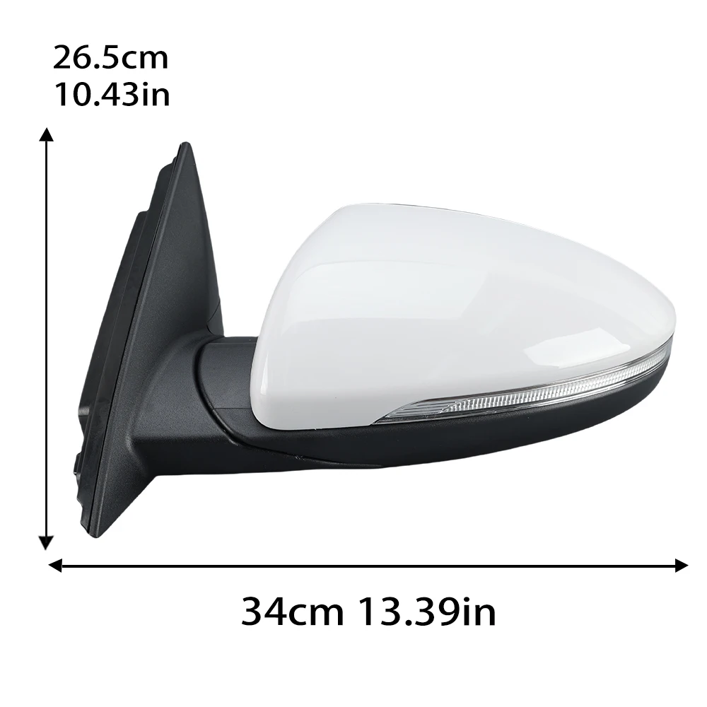 10 Pins Side Rearview Mirror Assembly for Kia FORTE CERATO SHUMA 2018-2021 Left and Right Mirror Light Blind Spot Accessories