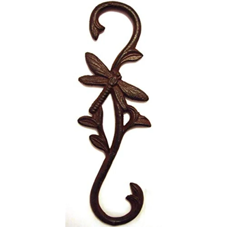 

Чугунный крючок для растений в виде стрекозы, вешалка для кормления птиц