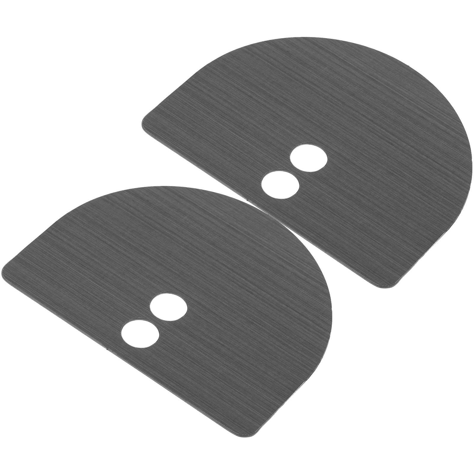 

2 Pcs Anti Theft Plugging Artifact Fingerprint Lock Cover Plate Door H Lock Cover Security Door Stopper Intelligent Deadbolt