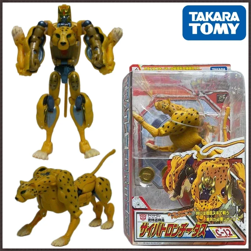 

В наличии Takara Tomy C-12 Cheetor экшн-модели роботов Коллекционные фигурки подарки на день рождения