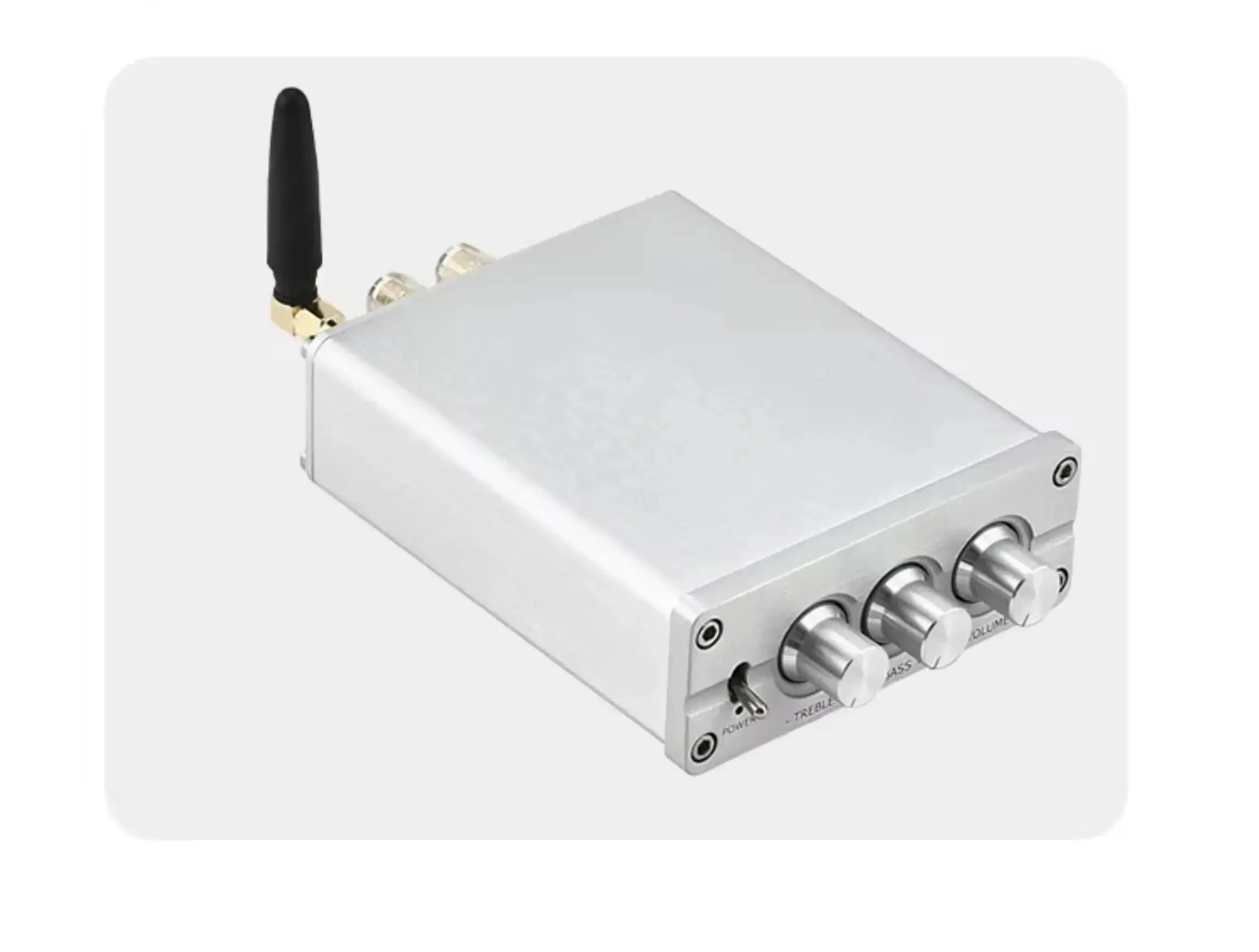 D100B Dual Core TPA3116 2.0 Amplificatore di potenza Bluetooth 5.0 sintonizzato ad alta potenza ad alta fedeltà Classe D digitale per bassi alti