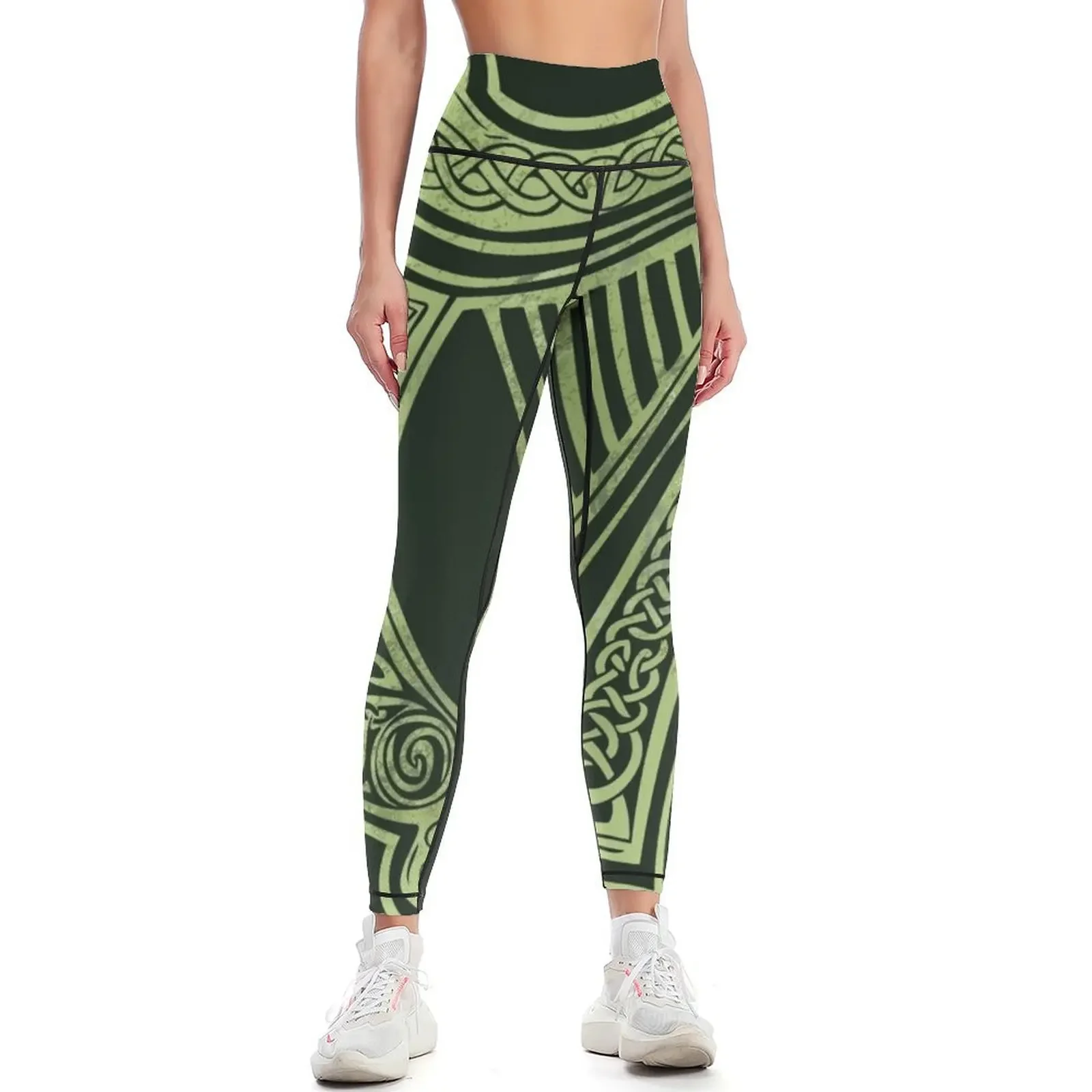 

Celtic Harp Leggings Fitness woman leggins push up woman sportswear woman gym 2025 sports for push up Womens Leggings
