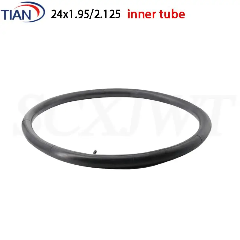 

Premium 24X1.95/2.125 Bicycle Inner Tube with Thickened Walls for Enhanced Puncture Resistance