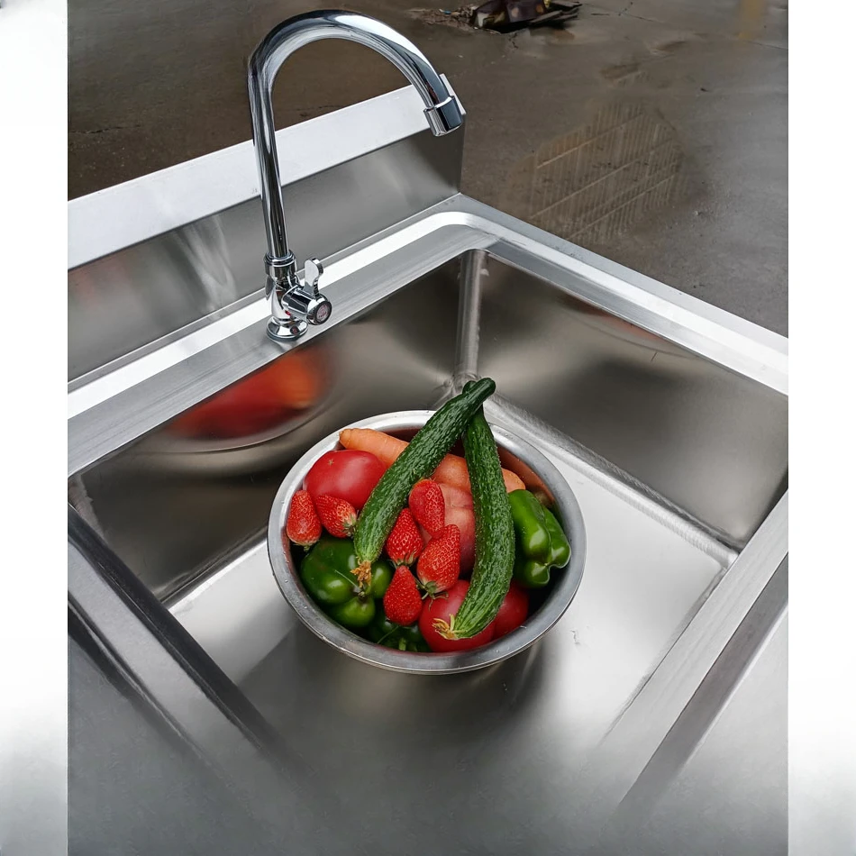 Stainless steel sink, single sink, household and commercial rental, vegetable basin, dishwasher, disinfection pool, canteen