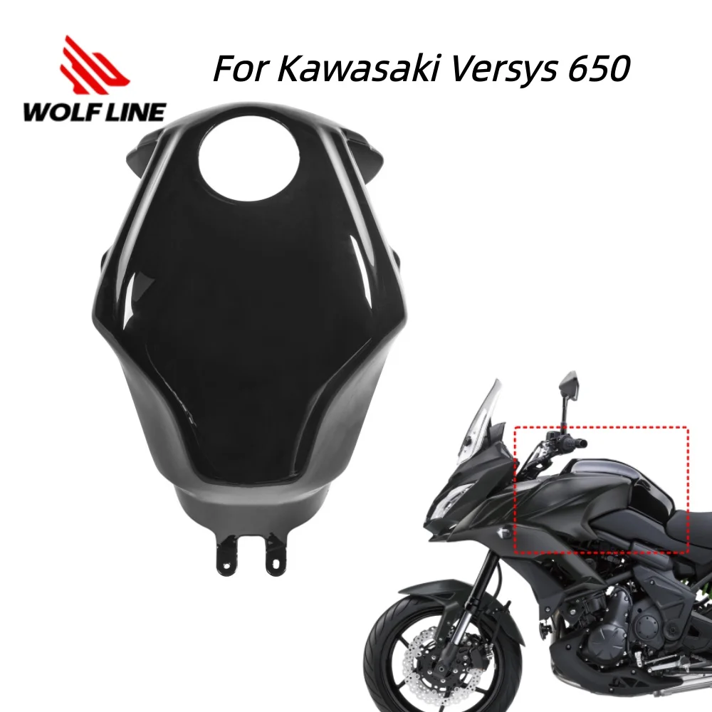 

Wolfline Fuel Tank Cowl Fairing Cover Motorcycle Oil Tank Protector for Kawasaki Versys650 Versys 650 2015-2025 2017 2019 2021