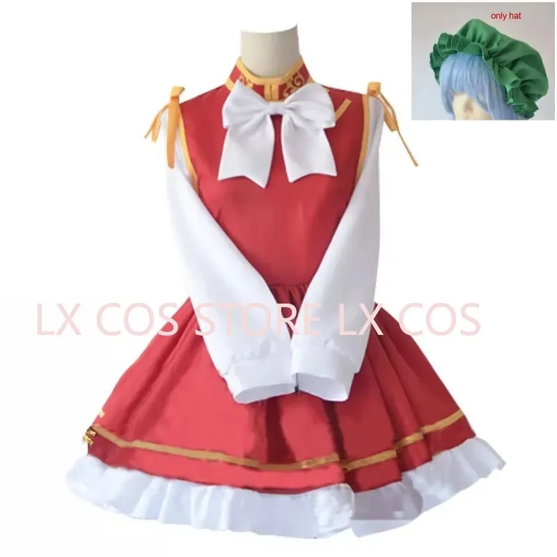 Anime  Touhou Reisen Udongein Inaba Shameimaru Aya Cosplay Koishi Komeiji  Alice Margatroid Dress Costume with Hat Custom Size