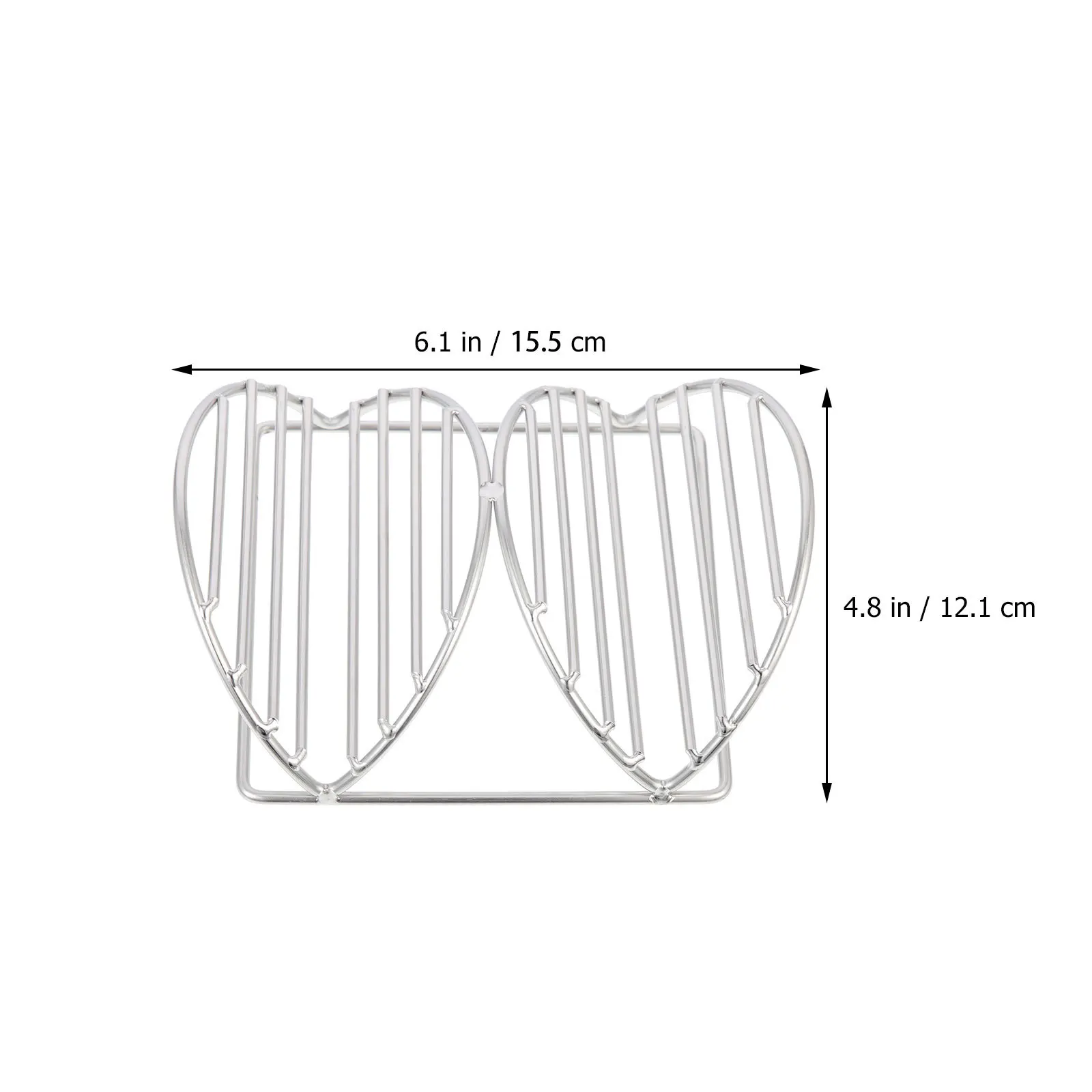 

Stainless Steel Rack, Kitchen Taco Holder For Burritos Tortillas Pancakes, Baked Food Support, Space-Saving Design, Metal