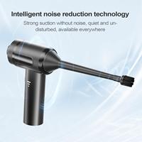 Car Vacuum Portable Cordless Small Vacuum Cleaner Rechargeable Wireless Air Duster for Pet Hair Vehicle Interior Couch Keyboard