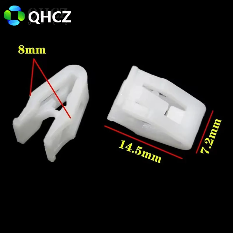 

Radio DVD Dash Panel Switch, Bezel Clip, Body Trim Retainer for Ford GM - Center Console Accessory, OE # W714972-S300, 50PCs