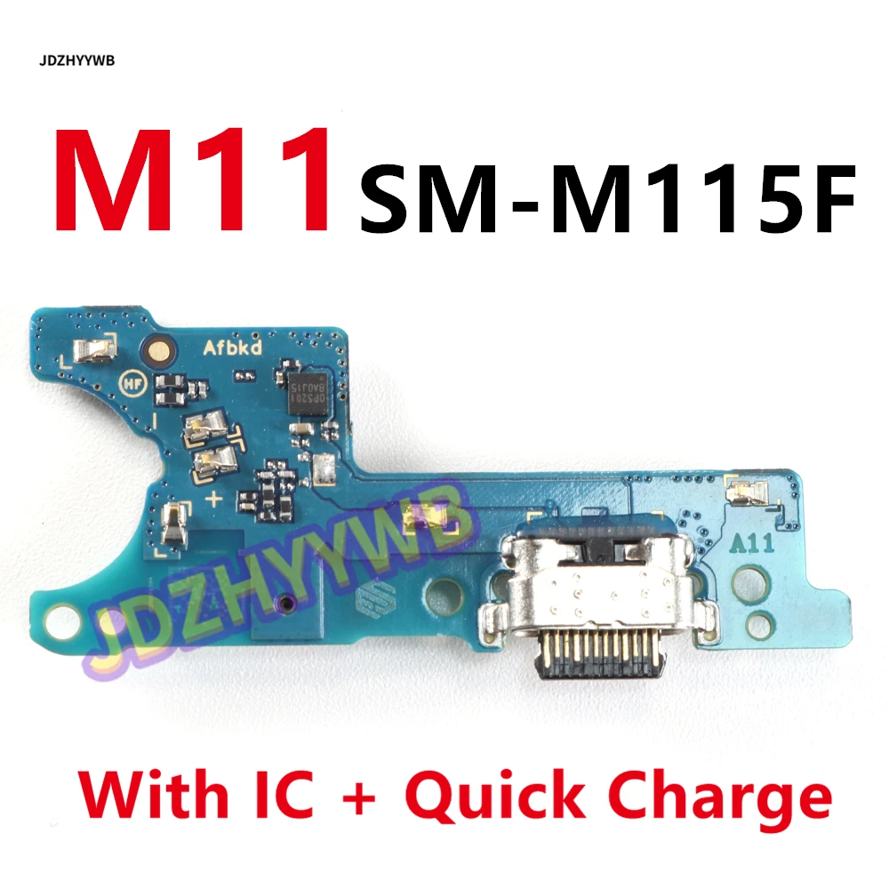 Charging Board For Samsung Galaxy M11 M115F M115 USB Charging Dock Charger Port  Plug Flex Cable Microphone Connect Board