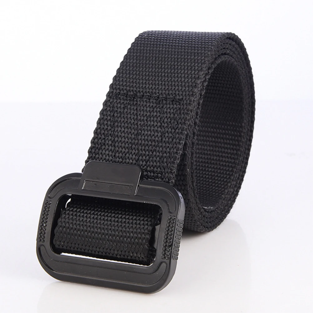 

Tactical Belt Practical Mens Buckle to Weave Straps for Travel Belts Heavy Duty