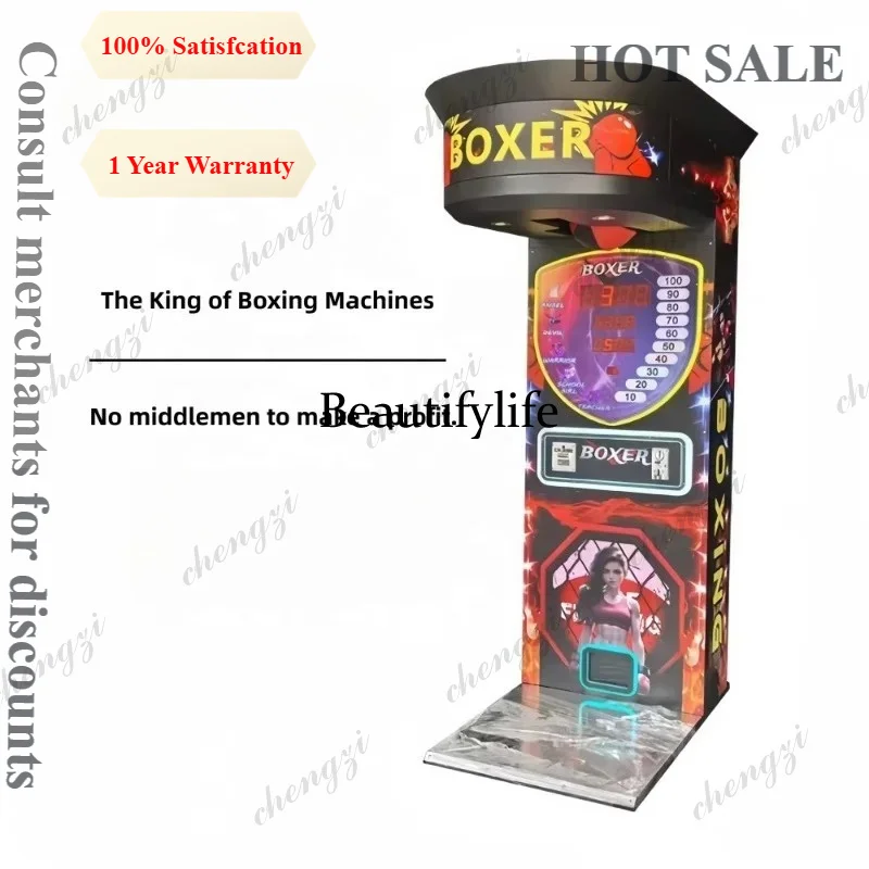 A81 Original Manufacturer Punching Force Measurement Stress Relief Training Device Arcade Single Player Dragon Boxing Game