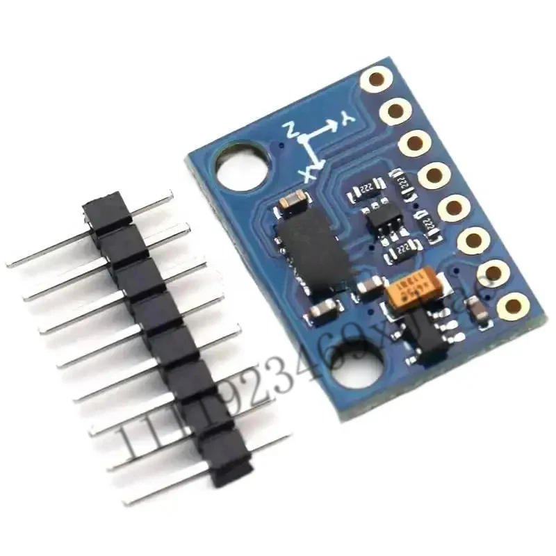 5Pcs 6DOF Electronic Compass Sensor Board Triple Axis Accelerometer Magnetometer Module For DIY Microcontroller Projects