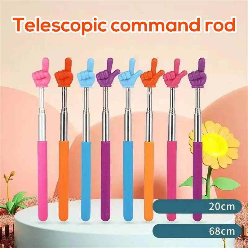 Finger Pointer For Classroom Telescoping Pointing Stick For Classroom Retractable Finger Pointer Stick Pointers For Classroom