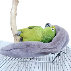 Warm Bird Hammock Shawl Nest Corner Parrot Blanket Windproof Pet Small Animal Hanging Tent Cage Decoration