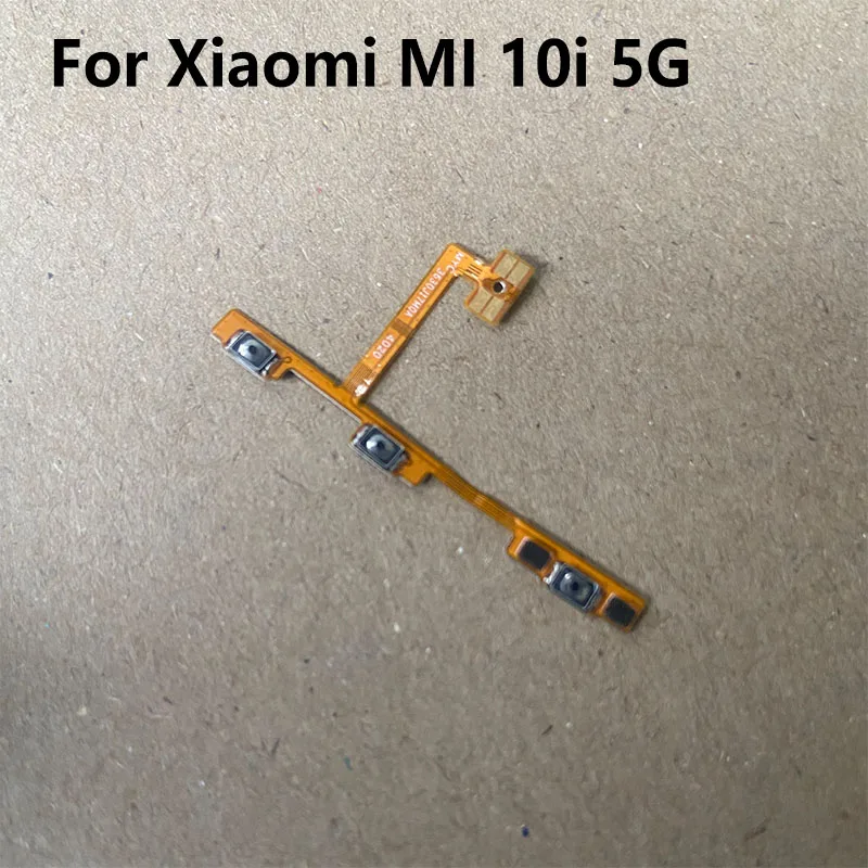 For Xiaomi MI 10T Lite 5G Power Volume Button Flex Cable Side Key Switch ON OFF Control Button MI 10T