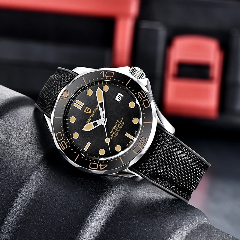 PAGANI DESIGN Men's Watches 2025 New Top Luxury Automatic Watch For Man Mechanical Wristwatches NH35 Men Gift AR Sapphire Mirror