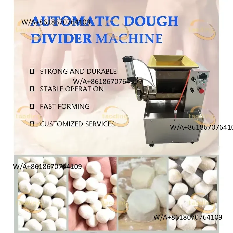 Automatic Pneumatic Dough Divider Machine Bread Pastry Divide Rounder Pizza Cut Dough Ball Cutter Dough Divider Rounder
