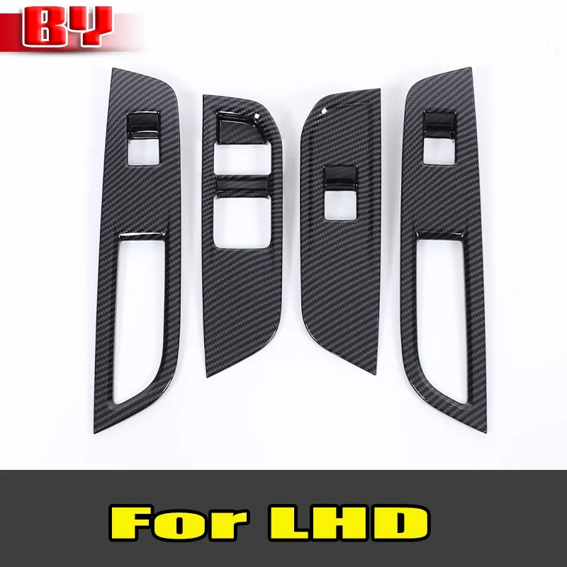 LHD RHD For MG 4 MG4 EV Mulan 2022 2023 2024 Interior Accessories Window Switch Inner Door Handle Cover Gear Shift Panel Trim