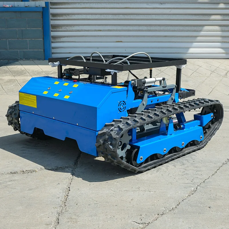 Heavy Duty Remote Control Lawn Mower with 1000mm Cutting and Hydraulic Drive for Reclamation Land Remote Control Lawn Mower view 3