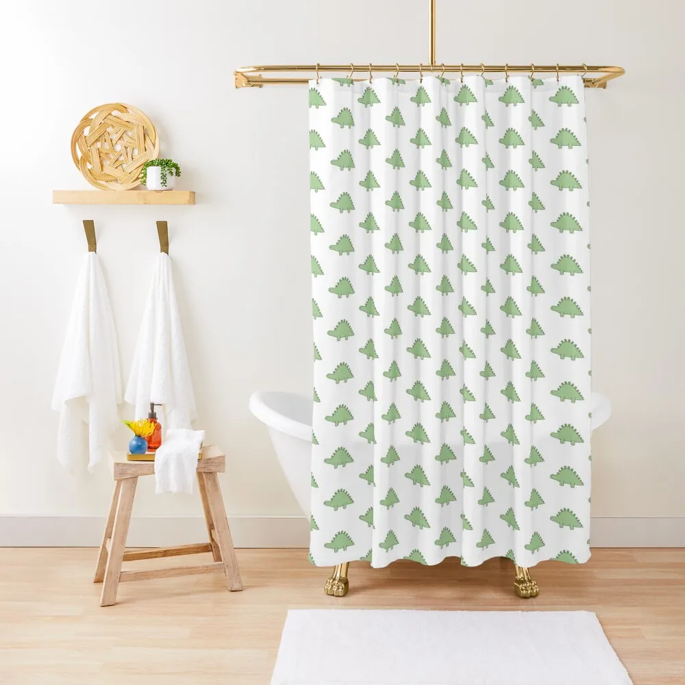 

Dinosaur green Shower Curtain Window Toilet Accessories Bathroom Curtain