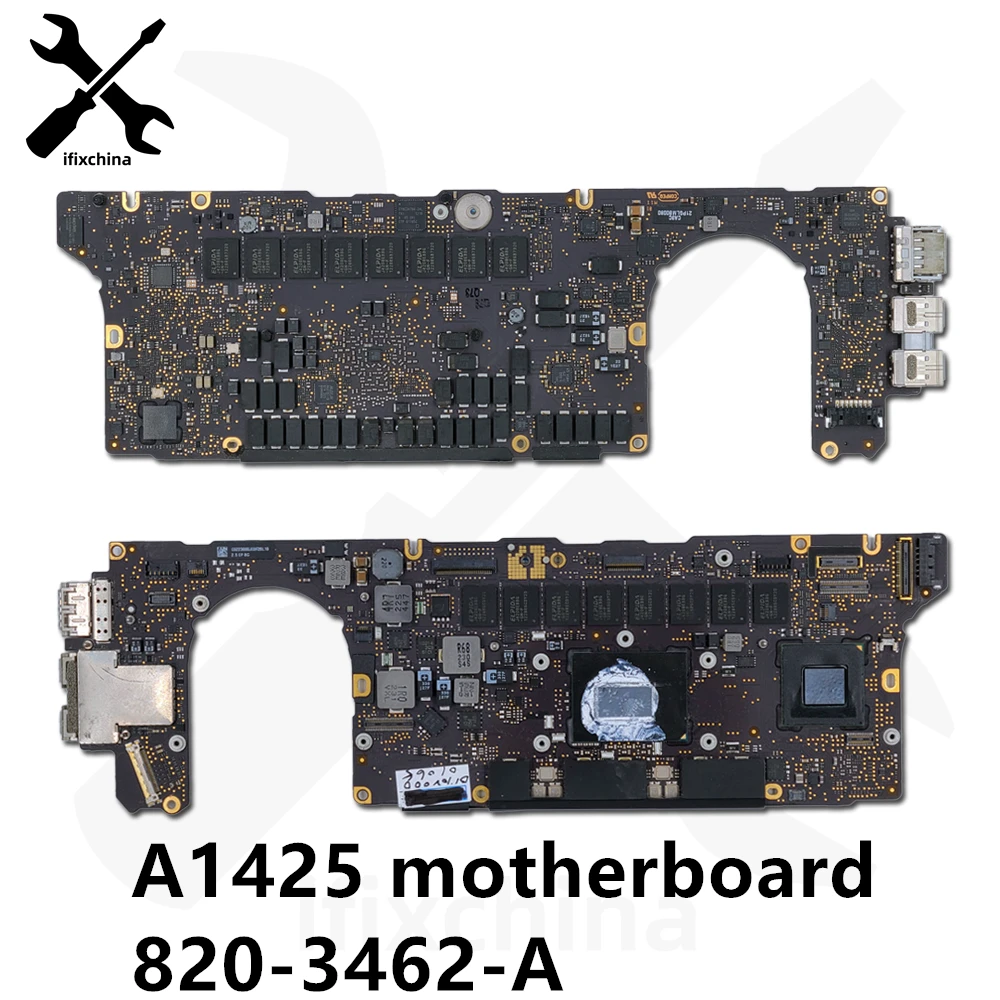 

Tested A1425 Motherboard For MacBook Pro Retina 13" Logic Board 2.5GHz i5 8GB 820-3462-A Late 2012 Early 2013