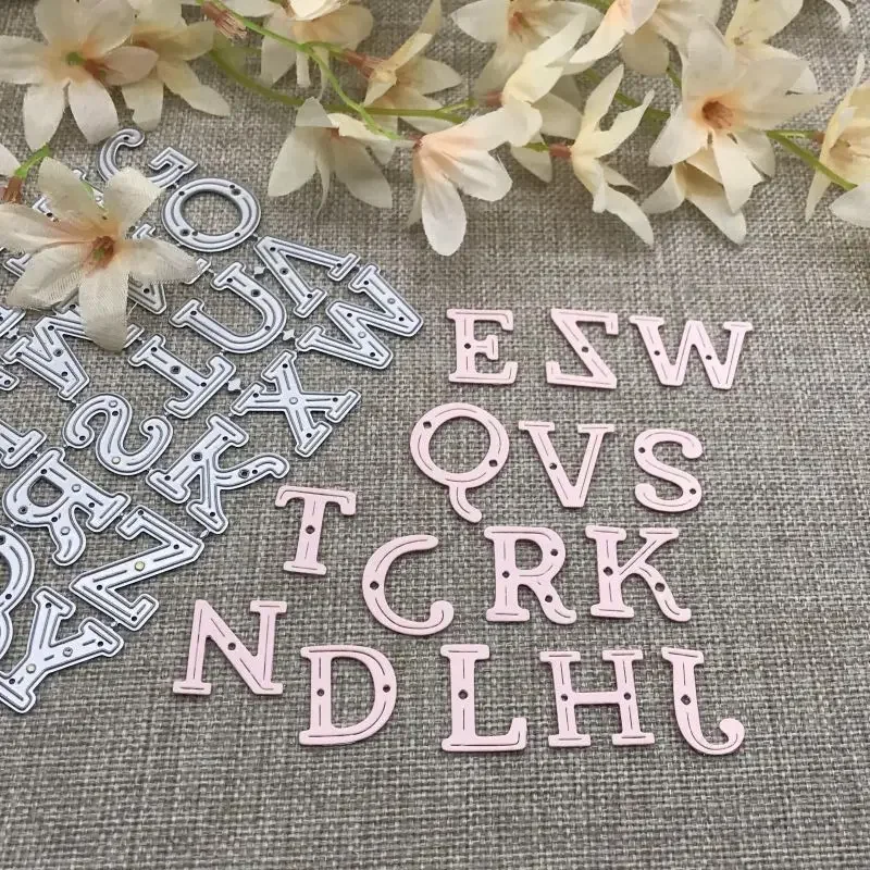 

New letter decoration Metal Cutting Dies Stencils For DIY Scrapbooking Decorative Embossing Handcraft Die Cutting Template