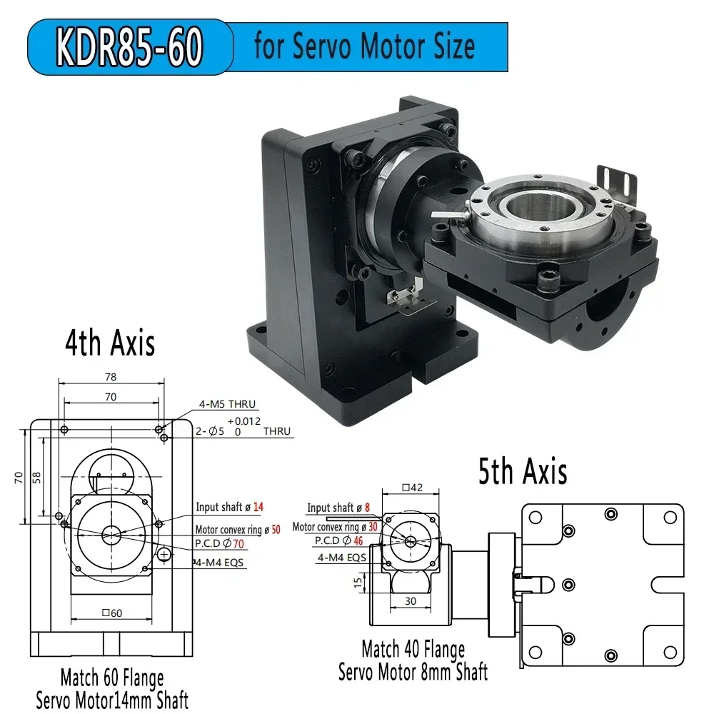 Variant: KDR85-60 for Servo