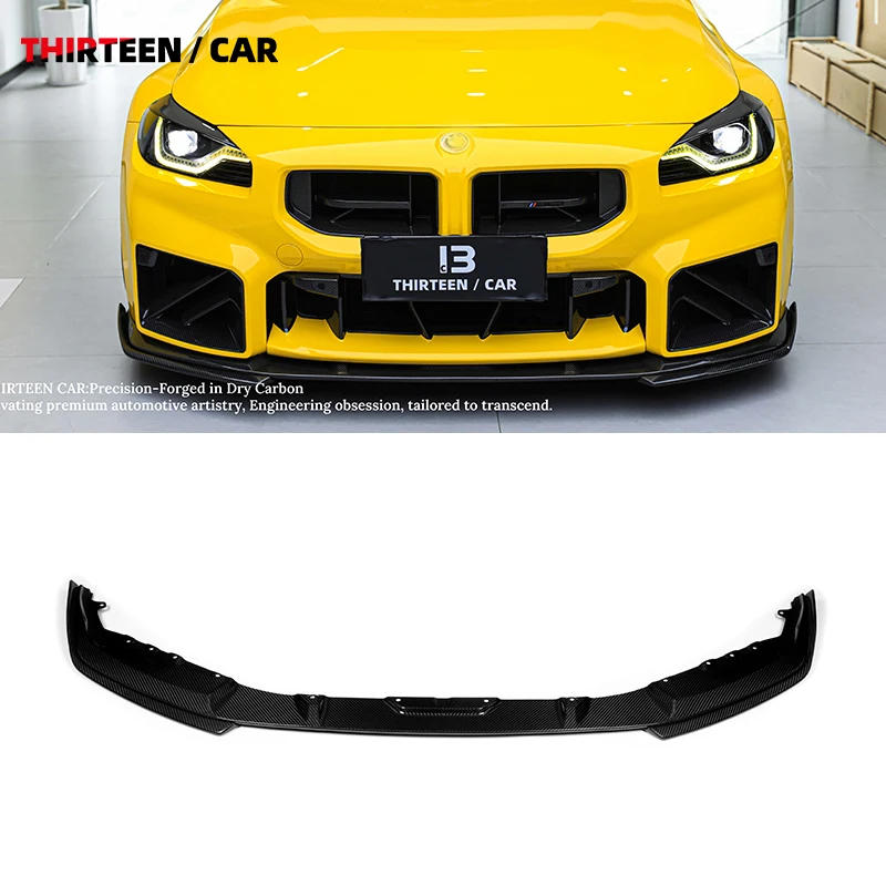 

Front Lip Autoclave Dry Carbon Fiber for BMW M2 G87 2023+ 3D Style Rear BumperRear Spoiler Body Kits Trim Accessories