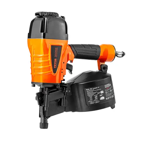 SucceBuy Coil Siding Nailer CN65 CN55 CN70 CN83 CN90 Pneumatic Siding Nail Gun Pallet Making Coil Nailer 70-120PSI Air Nailer
