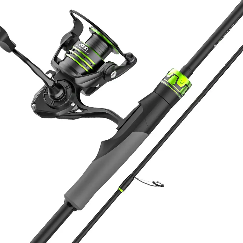 

Try V New Arrive Spinning Lure Fishing Rod for Hook Fishing One Rod for Two Purposes Lure Rod and Reel Combo CWLUHUA