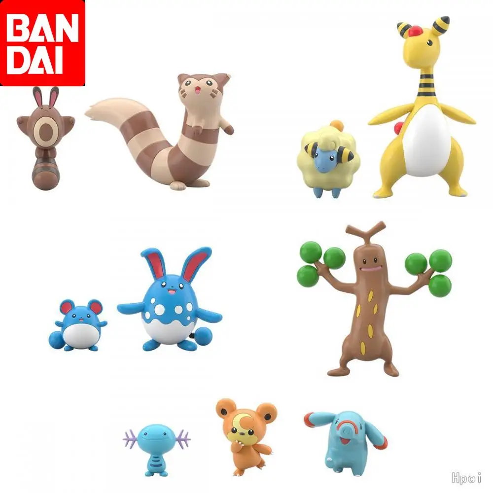 

Bandai оригинальная МАСШТАБ WORLD Pokemon Wooper Sudowoodo аниме фигурка игрушки для мальчиков и девочек дети подарки на день рождения модель
