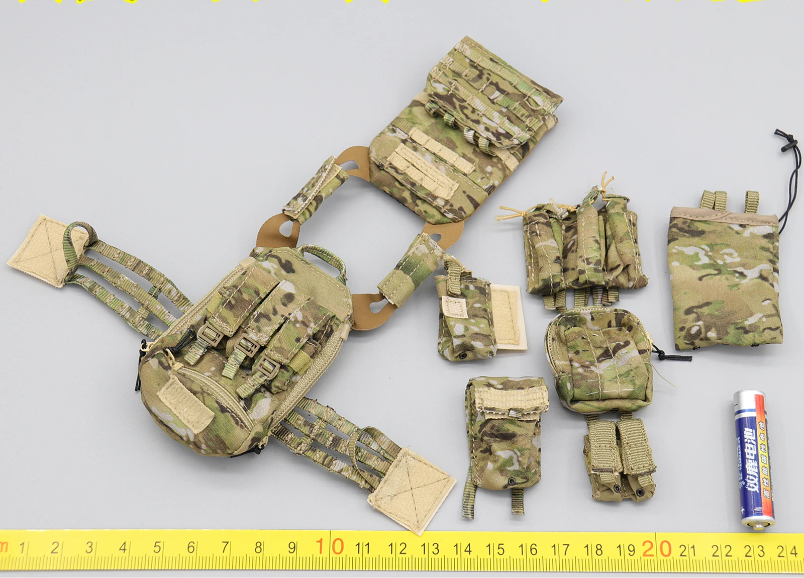 1/6 Soldier Chest Hanging Vest Model for 12 '' M042 US Army Special Forces