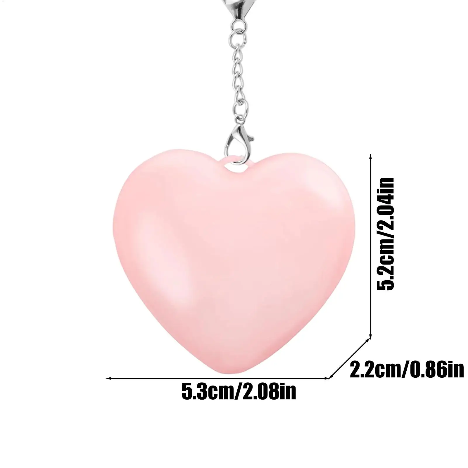 Handbag Light Mini Touch Sensing Wallet Lamp Heart Shape Rechargeable Tote Light For Night Evening Event Night Out Travel Daily view 6
