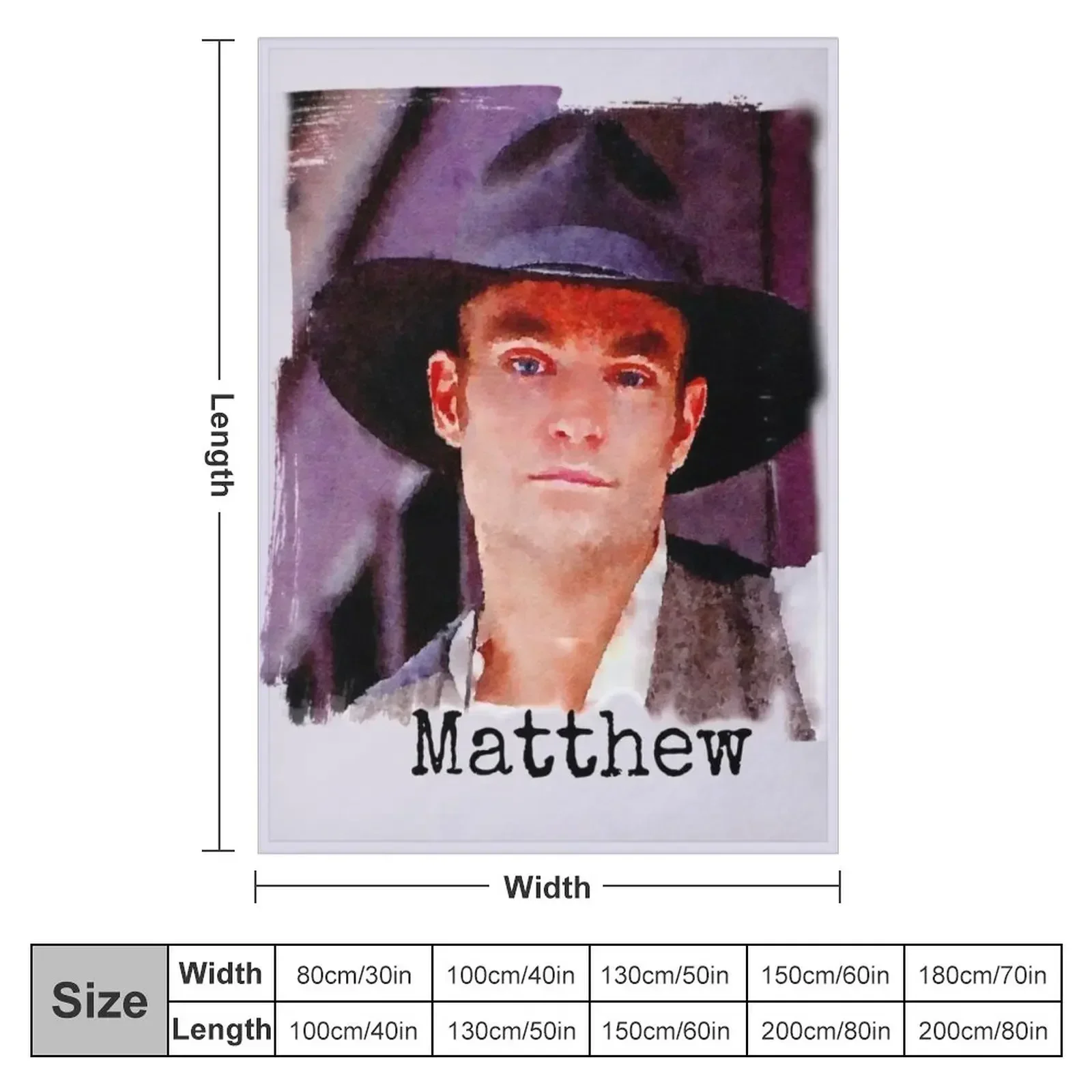 Matthew Cooper, Dr Quinn Medicine Woman Throw Blanket Decorative Throw sofa bed blankets ands Blankets