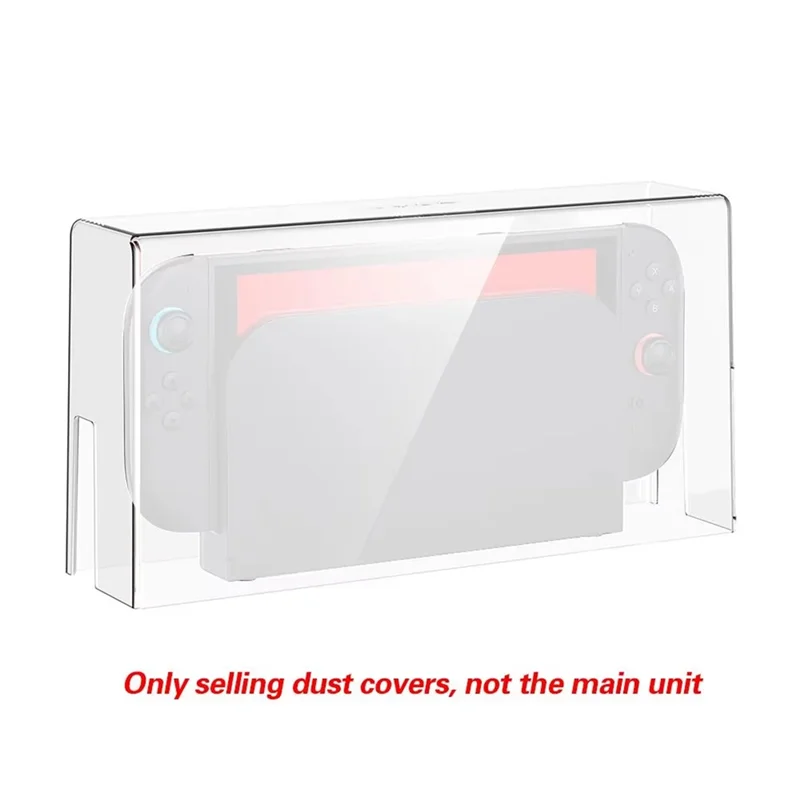 M16K-Acrylic Dustproof Waterproof Transparent Base Box For Switch2 Game Console Protective Host Shell Gaming Accessories